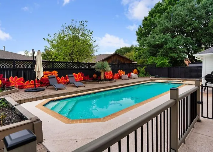 Сasa de vacaciones High End Design With Pool & Hot Tub Gameroom Round Rock